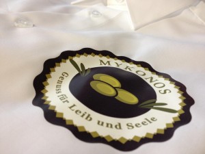 Digitaldruck auf Hemden fuer Gastronomie Hannover